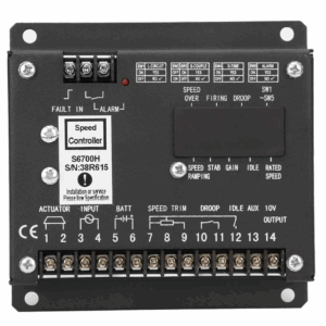 Controlador de Velocidad S6700H de Alta Precisión